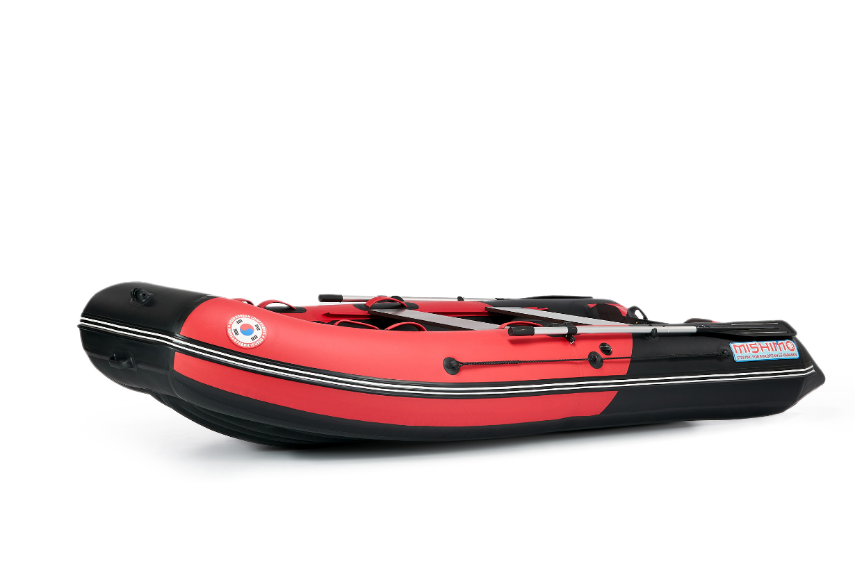 КОМПЛЕКТ ЛОДКА MISHIMO PRO 350 + ЛОДОЧНЫЙ МОТОР MARLIN MP 9.9 (15) AMHS PROLINE в Калуге
