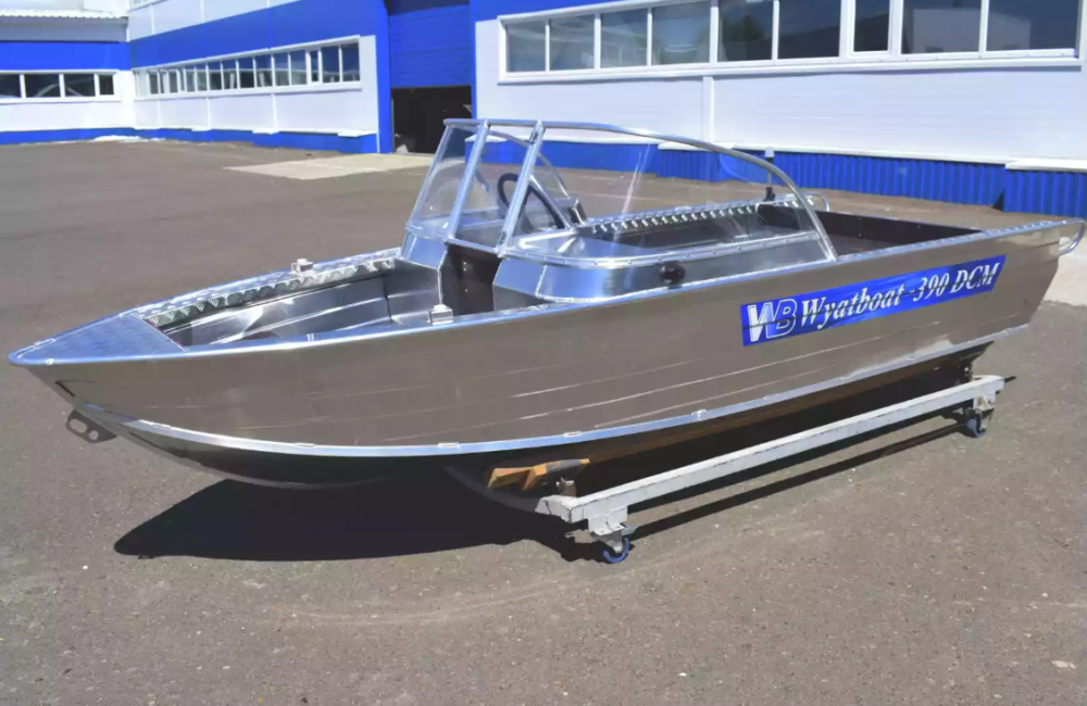 Алюминиевая лодка Wyatboat-390 DCM в Калуге