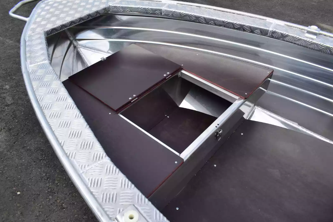 Алюминиевая лодка Wyatboat-390Р Увеличенный борт в Калуге