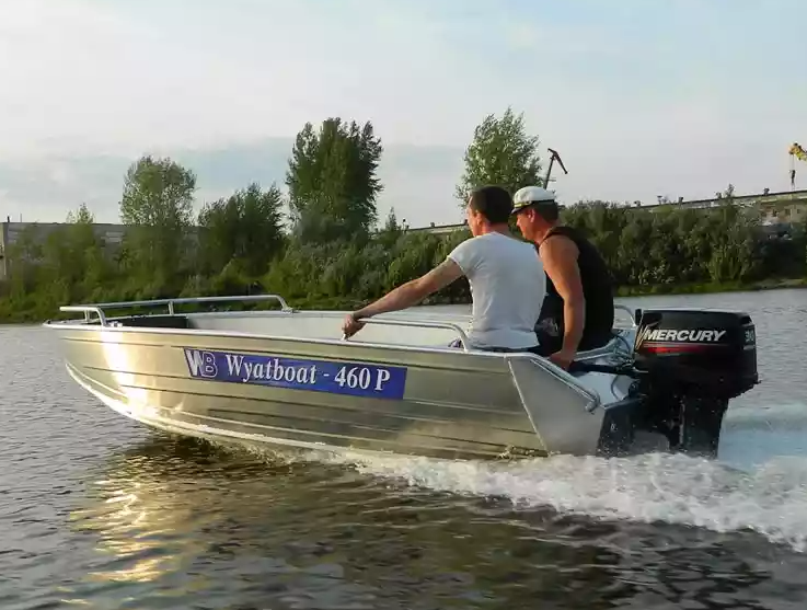 Алюминиевая лодка Wyatboat-460 P в Калуге