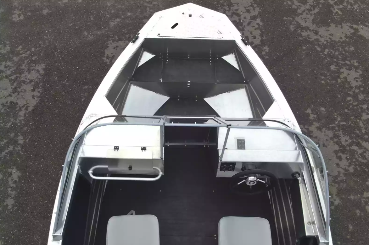 Алюминиевый катер Неман-450 DC NEW без покраски в Калуге