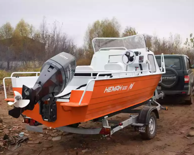 Алюминиевый катер Неман-500 (каютный) в Калуге