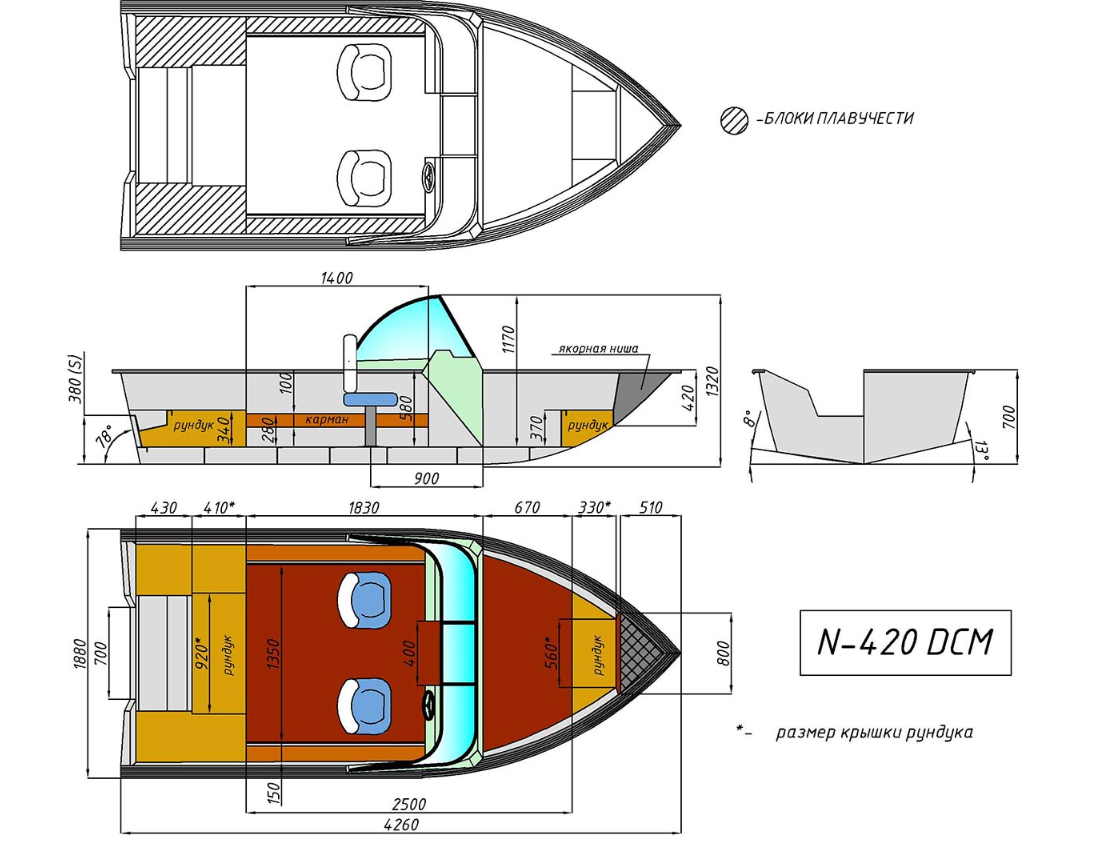 Алюминиевый катер Неман-420 DCM в Калуге