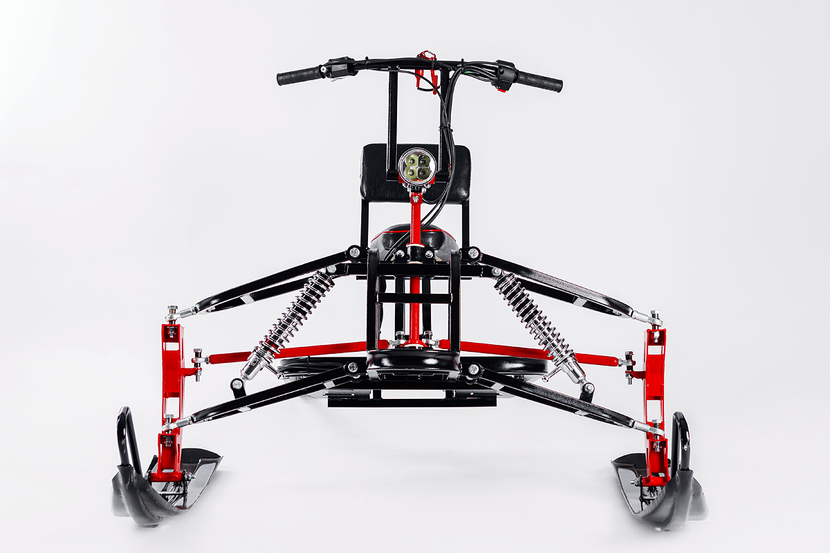 Лыжный модуль IKUDZO с подогревом ручек металлические лыжи в Калуге