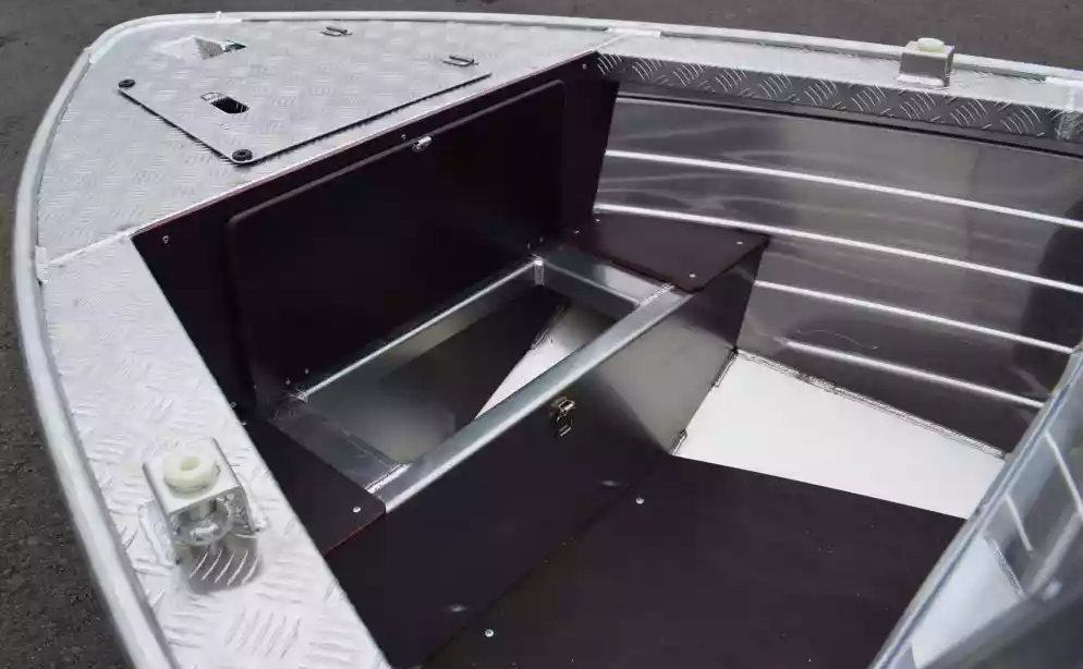 Алюминиевая лодка Wyatboat-390 DCM Увеличенный борт в Калуге