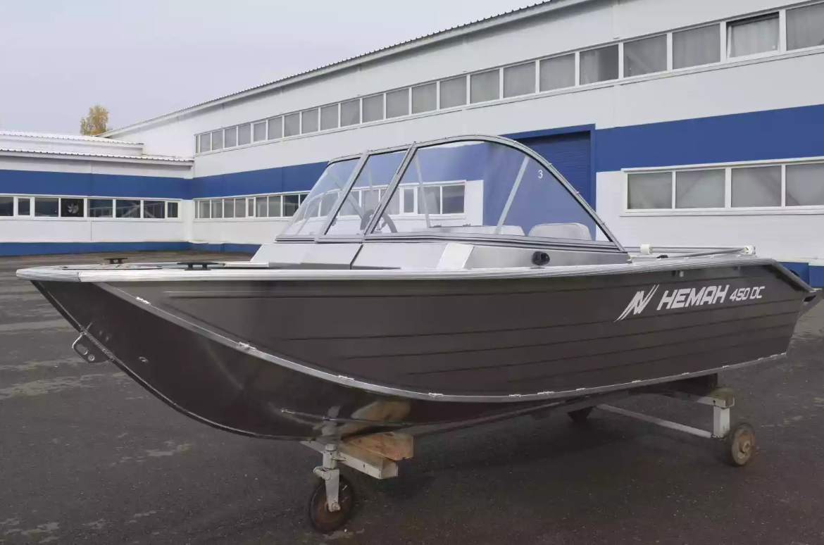 Алюминиевый катер Неман-450 DC NEW без покраски в Калуге