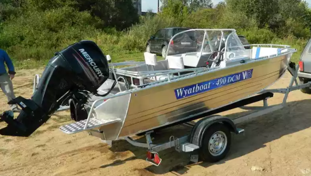 Алюминиевый катер Wyatboat-490 DCM в Калуге
