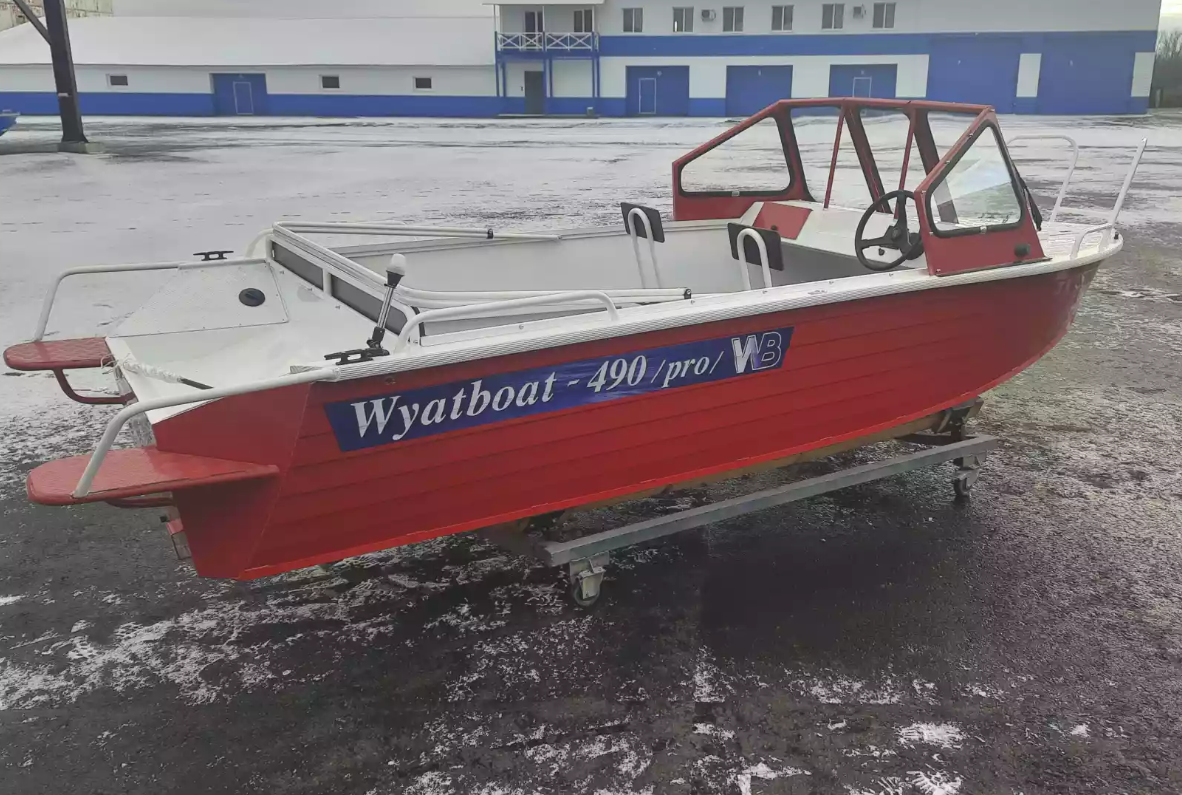 Алюминиевый катер Wyatboat-490 DCM Pro в Калуге