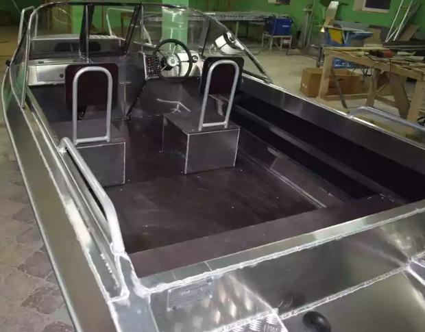 Алюминиевый катер Неман-500 DC (без покраски) в Калуге