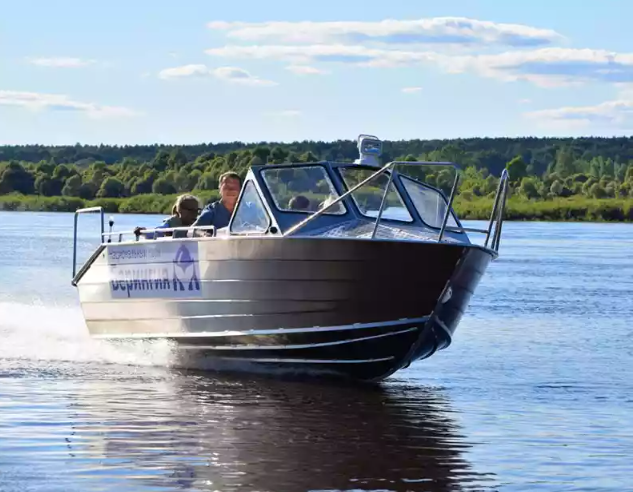 Алюминиевый катер Неман 550 в Калуге