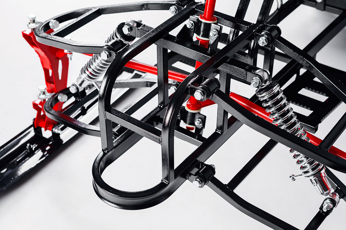 Лыжный модуль IKUDZO с подогревом ручек металлические лыжи в Калуге