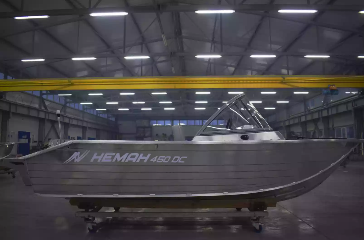 Алюминиевый катер Неман-450 DC NEW без покраски в Калуге