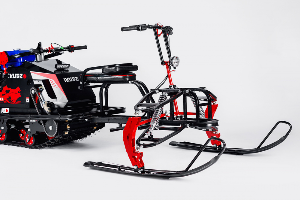 Лыжный модуль IKUDZO с подогревом ручек металлические лыжи в Калуге