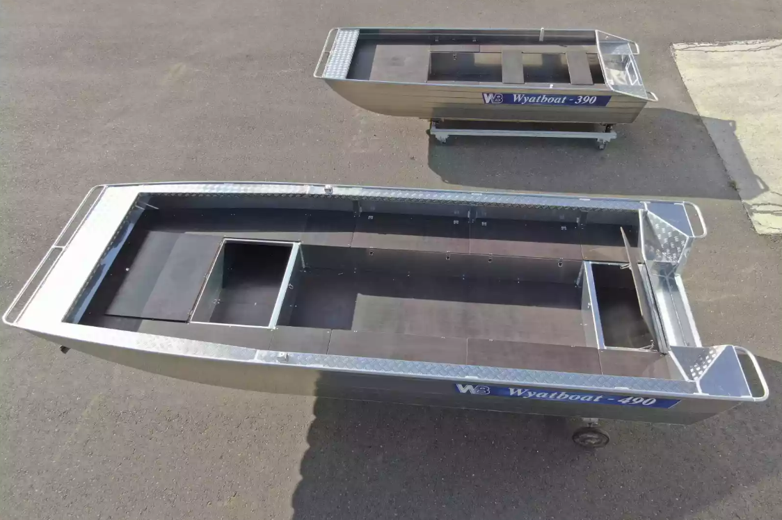 Алюминиевая лодка Wyatboat-490 Jonboat в Калуге