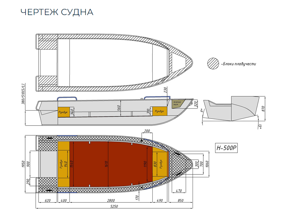 Алюминиевая лодка Неман-500 P в Калуге