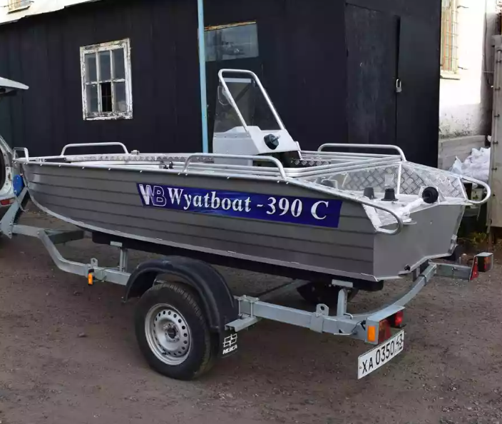 Алюминиевый катер Wyatboat-390 C в Калуге