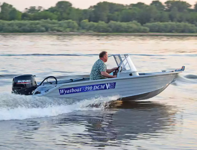 Алюминиевый катер Wyatboat-390 DCM в Калуге