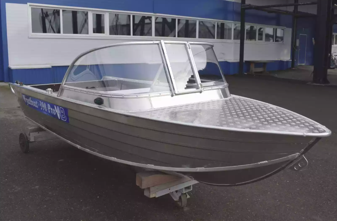 Алюминиевая лодка Wyatboat-390 Pro в Калуге