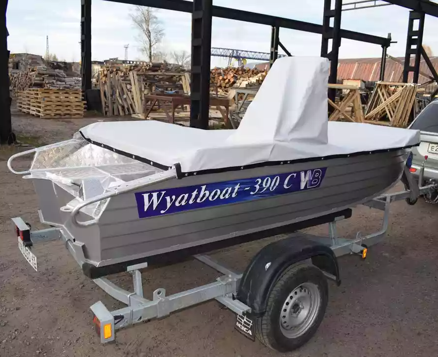 Алюминиевая лодка Wyatboat-390 C в Калуге