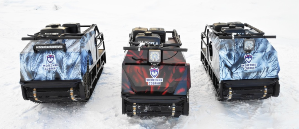 Мотобуксировщик Irondog (Железная собака) M500 9 Камуфляж Охотник в Калуге