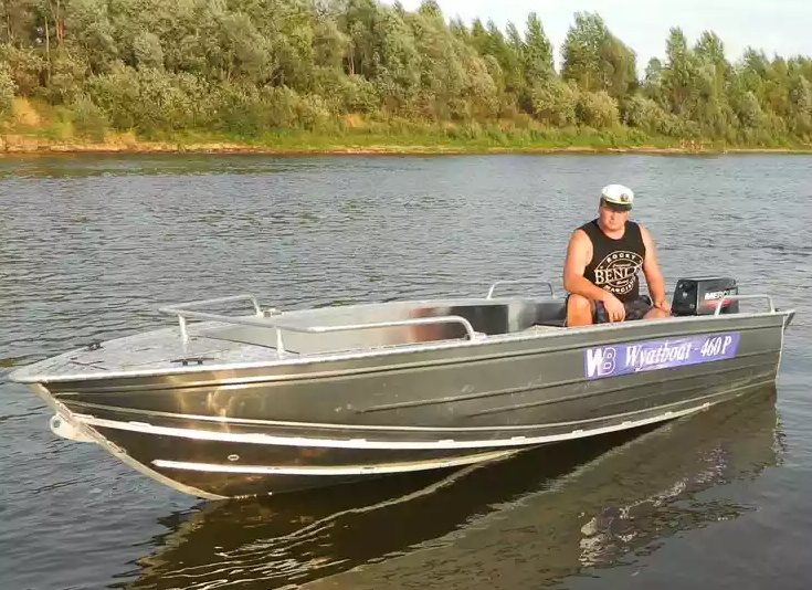 Алюминиевая лодка Wyatboat-460 P в Калуге
