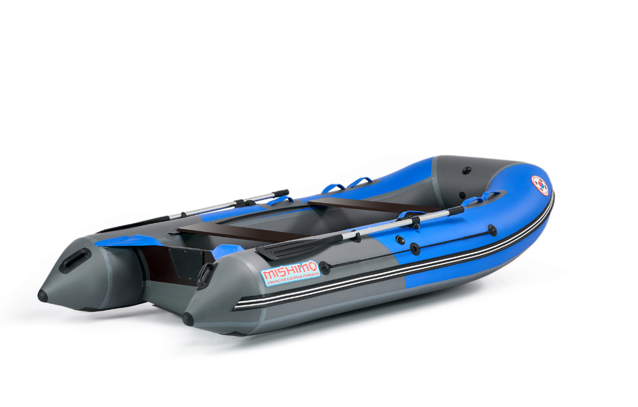 КОМПЛЕКТ ЛОДКА MISHIMO PRO 350 + ЛОДОЧНЫЙ МОТОР MARLIN MP 9.9 (15) AMHS PROLINE в Калуге