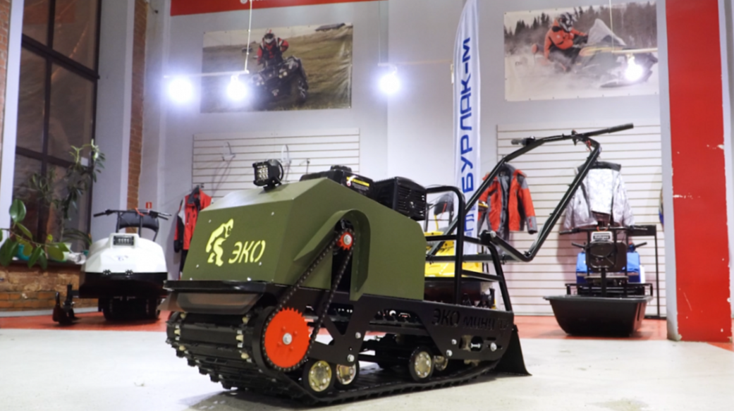 Мотобуксировщик ЭКО-Мини 15 лс (рама цельнометаллическая гнутая) в Калуге