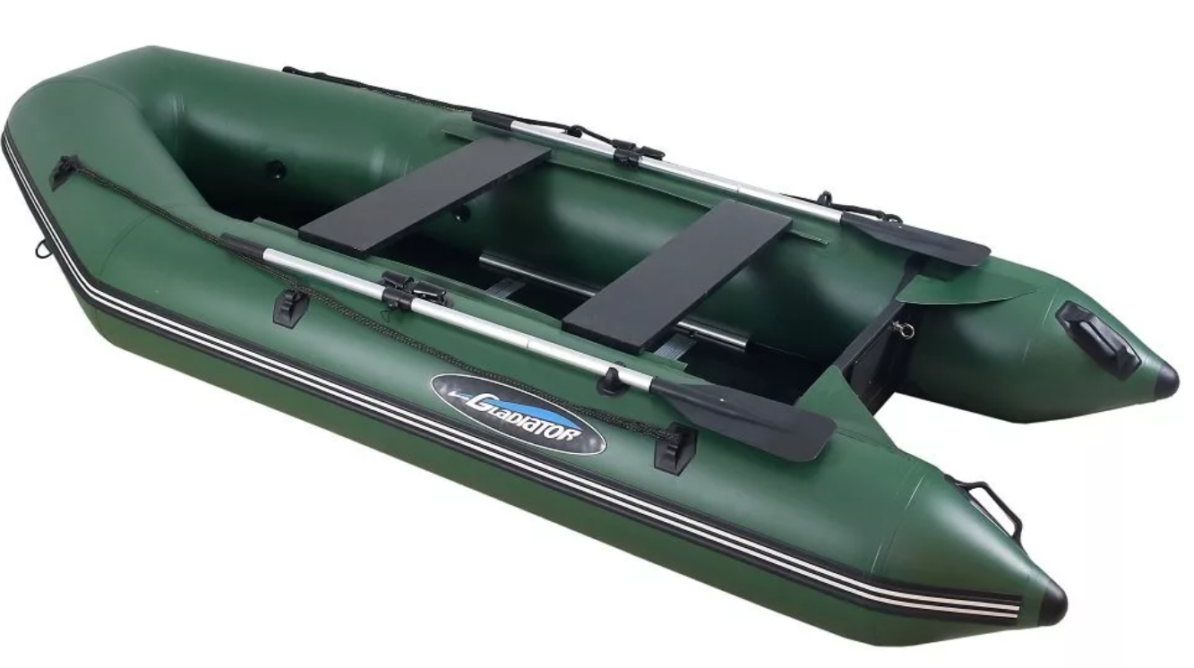 МОТОРНО-ГРЕБНАЯ ЛОДКА ПВХ GLADIATOR A 280 ТК С ФАНЕРНЫМ ДНОМ в Калуге