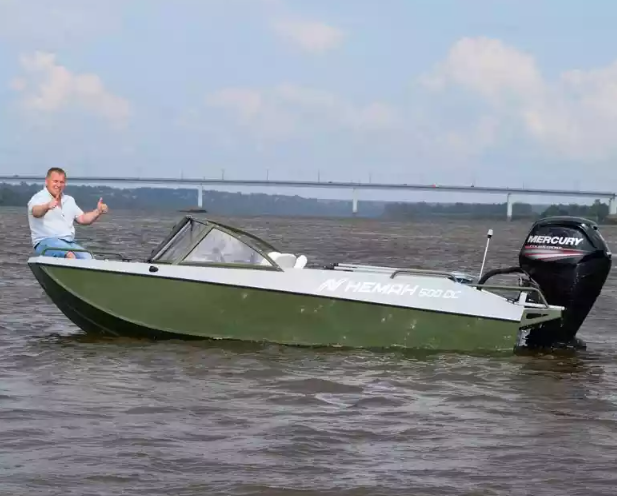 Алюминиевый катер Неман 500 DC водомёт в Калуге