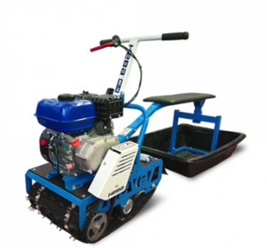 Мотобуксировщик НЕВА МС-1К с санями и сиденьем в Калуге