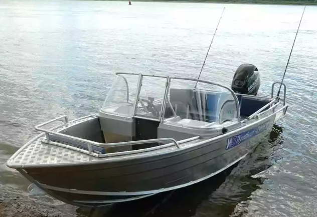 Алюминиевый катер Wyatboat-430T DCM Трансформер в Калуге