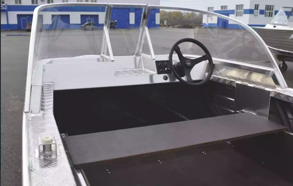 Алюминиевая лодка Wyatboat-390 Pro в Калуге