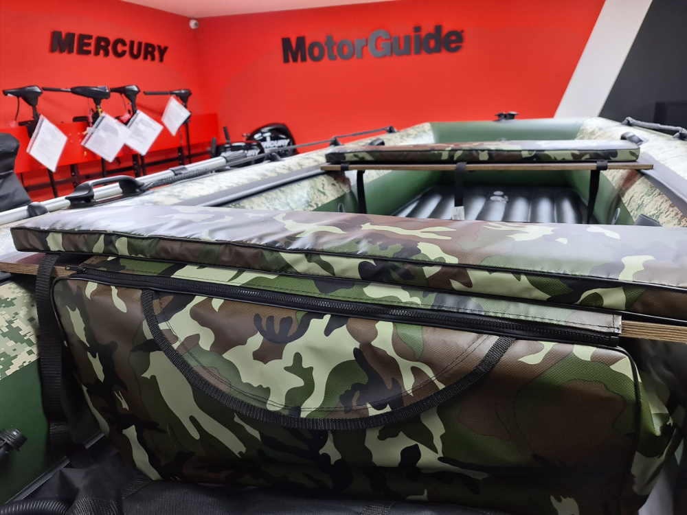 КОМПЛЕКТ МЯГКИХ НАКЛАДОК С СУМКОЙ ДЛЯ ЛОДОК 105Х20 КАМУФЛЯЖ в Калуге