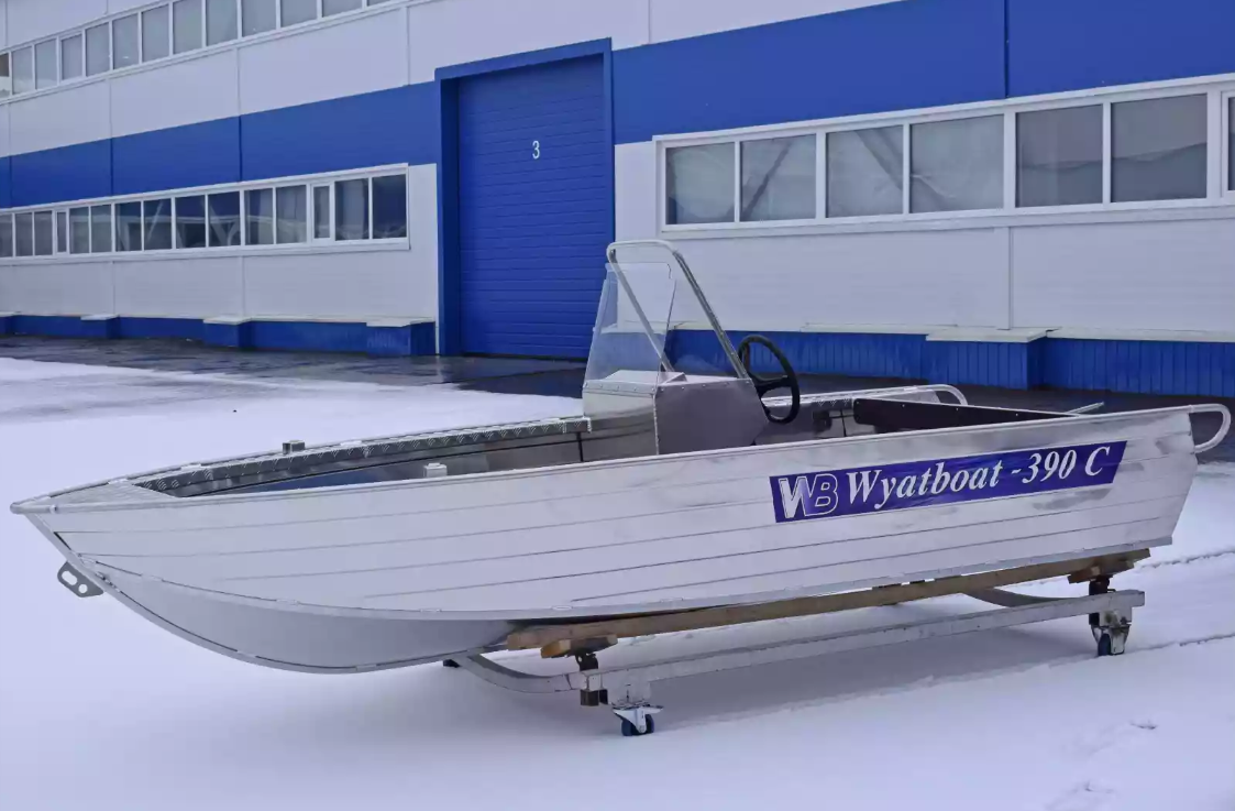 Алюминиевая лодка Wyatboat-390 C в Калуге