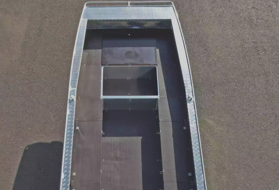 Алюминиевая лодка Wyatboat-490 Jonboat в Калуге