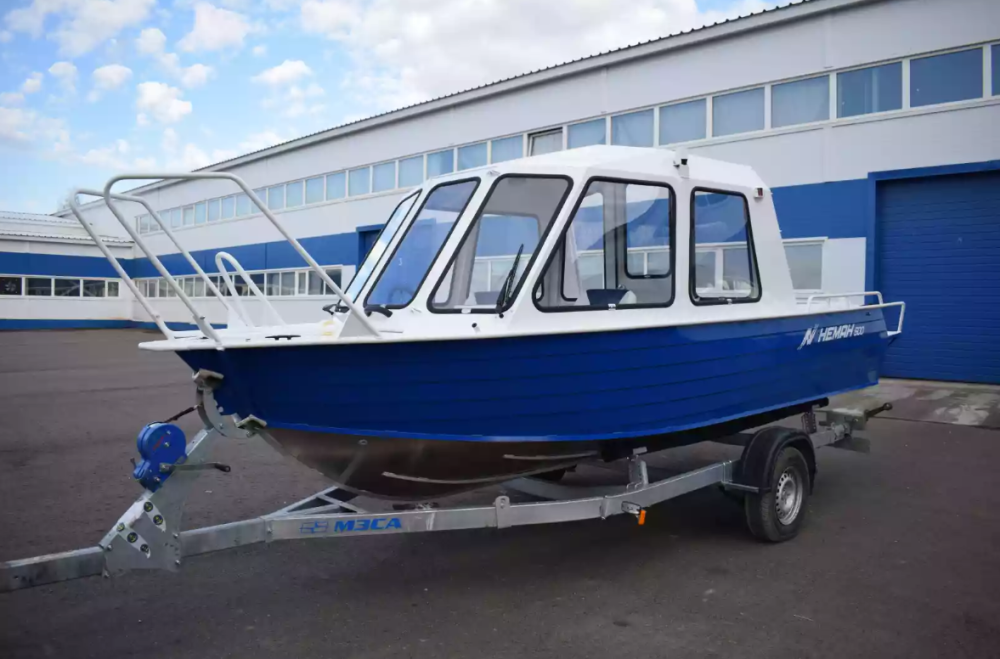 Алюминиевый катер Неман-500 (закрытая рубка) в Калуге