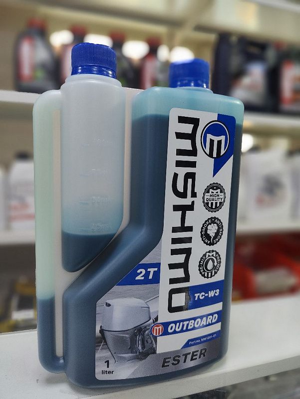 Масло MISHIMO 2T OUTBOARD (ESTER) полусинтетика 1 л в Калуге