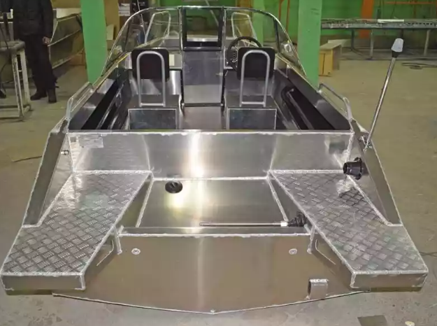 Алюминиевый катер Неман-500 DC (без покраски) в Калуге