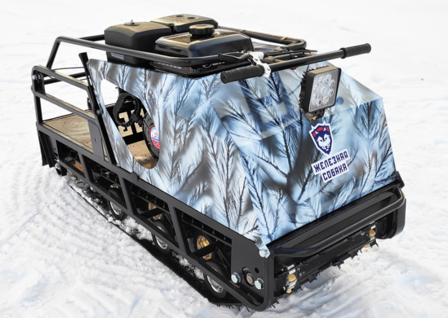 Мотобуксировщик Irondog (Железная собака) M500 9 Камуфляж Охотник в Калуге