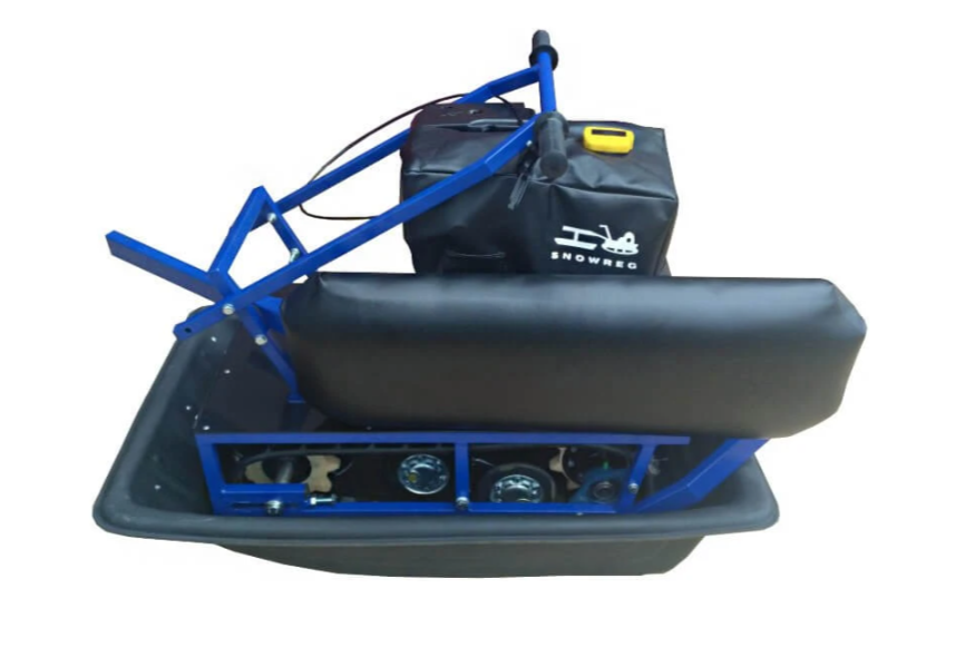 Мини-мотобуксировщик Альбатрос-М с фарой в Калуге