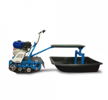 Мотобуксировщик НЕВА МС-1К с санями и сиденьем в Калуге