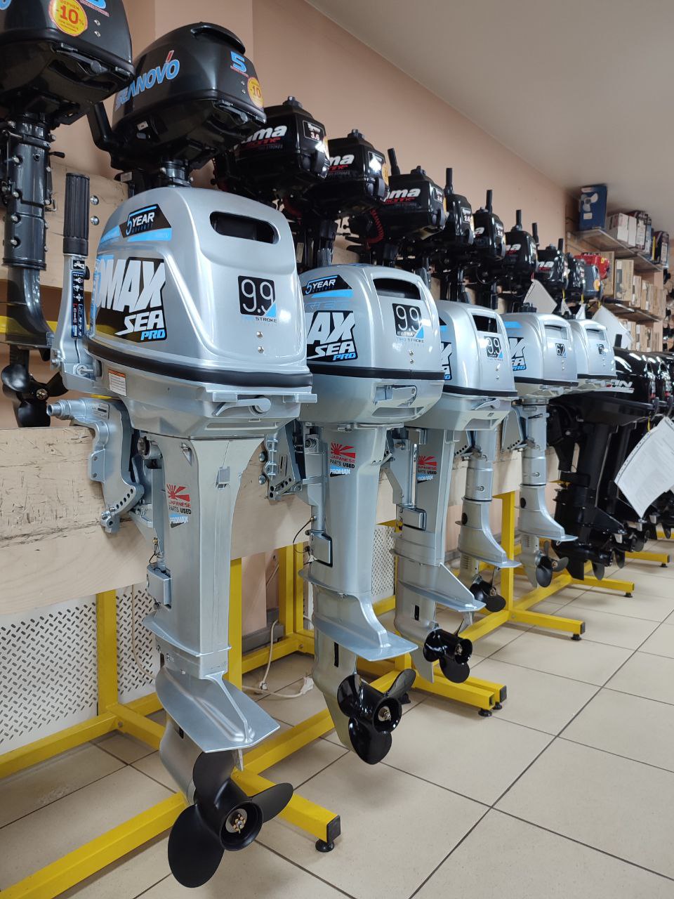 Лодочный мотор PROMAX SP5FHS (внешний бак 12 л) в Калуге