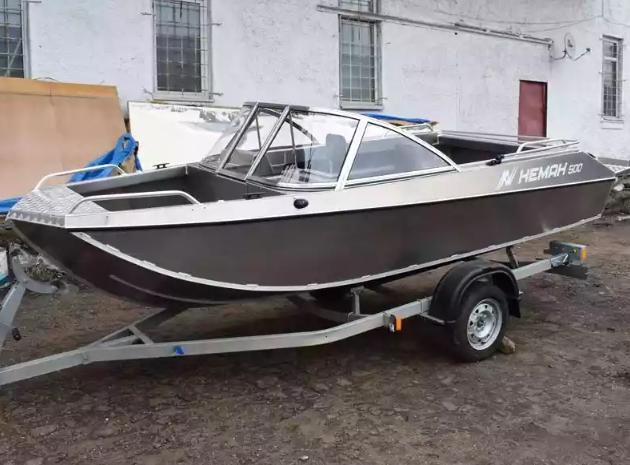 Алюминиевый катер Неман-500 DC (без покраски) в Калуге