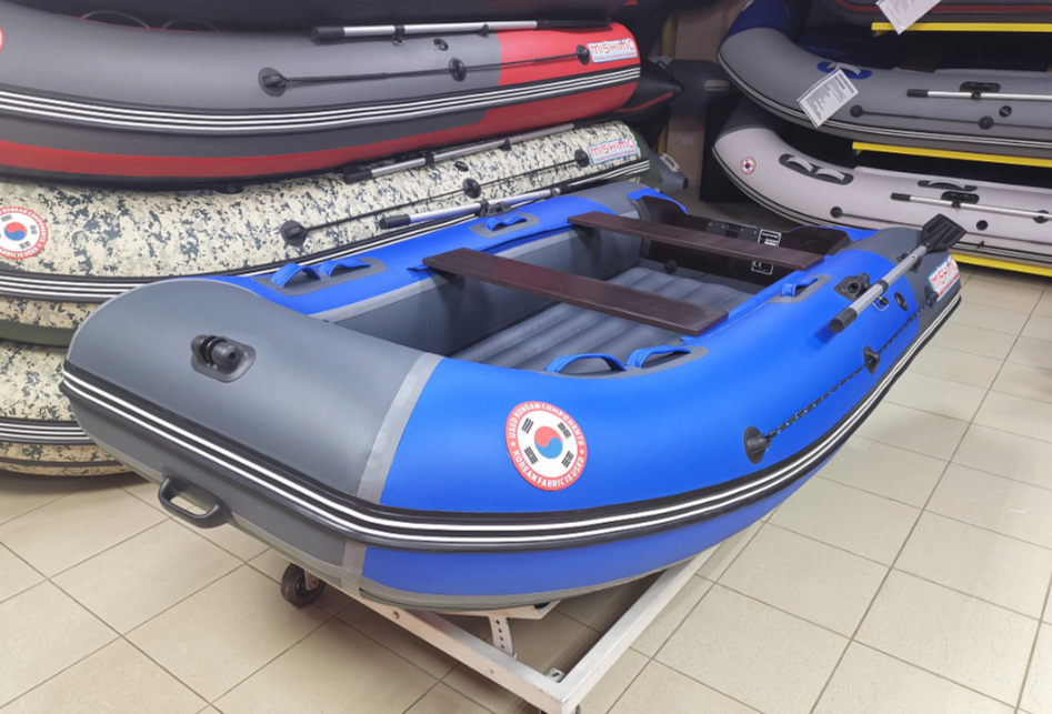 КОМПЛЕКТ Лодка MISHIMO PRO 350 + ЛОДОЧНЫЙ МОТОР MARLIN MP 9.9 (20) AMHS PRO в Калуге