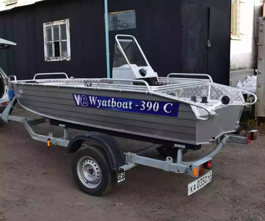 Алюминиевая лодка Wyatboat-390 C в Калуге