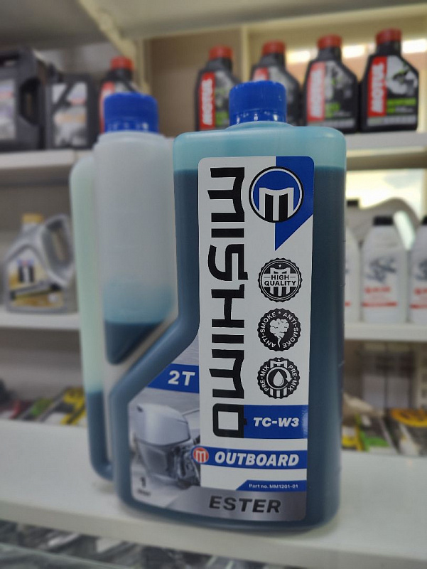 Масло MISHIMO 2T OUTBOARD (ESTER) полусинтетика 1 л в Калуге