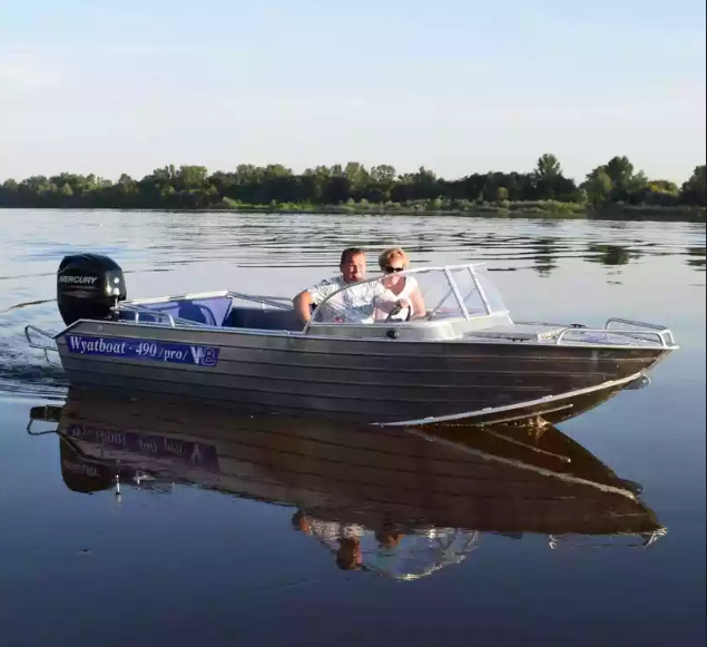Алюминиевый катер Wyatboat-490 Pro в Калуге