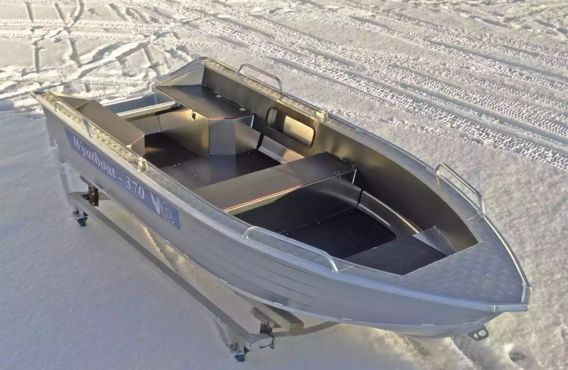 Алюминиевая лодка Wyatboat-370 в Калуге
