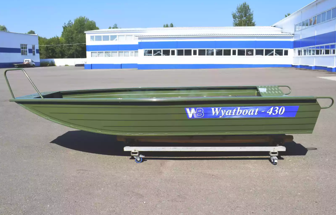 Алюминиевая лодка  Wyatboat-430 Master Fish в Калуге