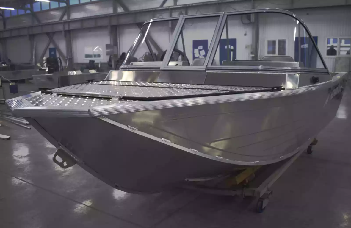 Алюминиевый катер Неман-450 DC NEW без покраски в Калуге